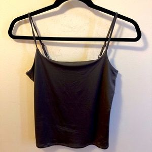 Satin tank top